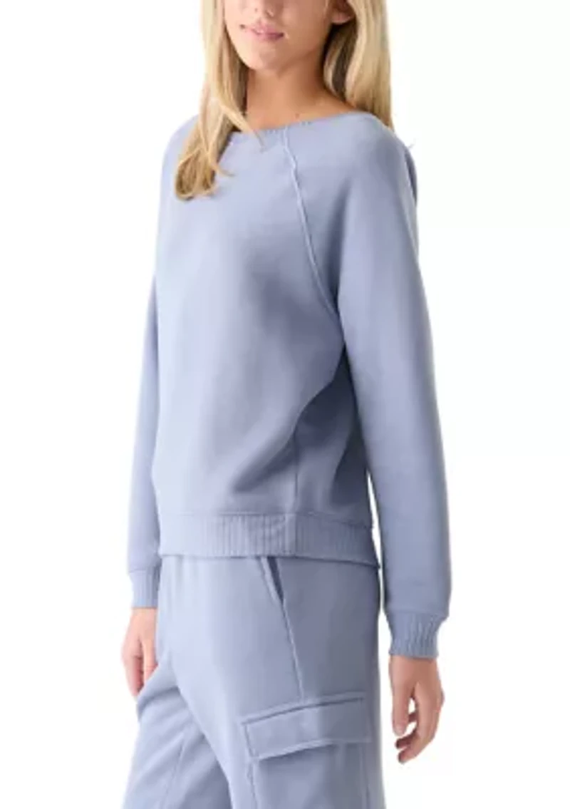Women's Super Chill French Terry Crew Neck Sweatshirt