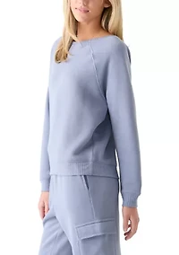 Women's Super Chill French Terry Crew Neck Sweatshirt