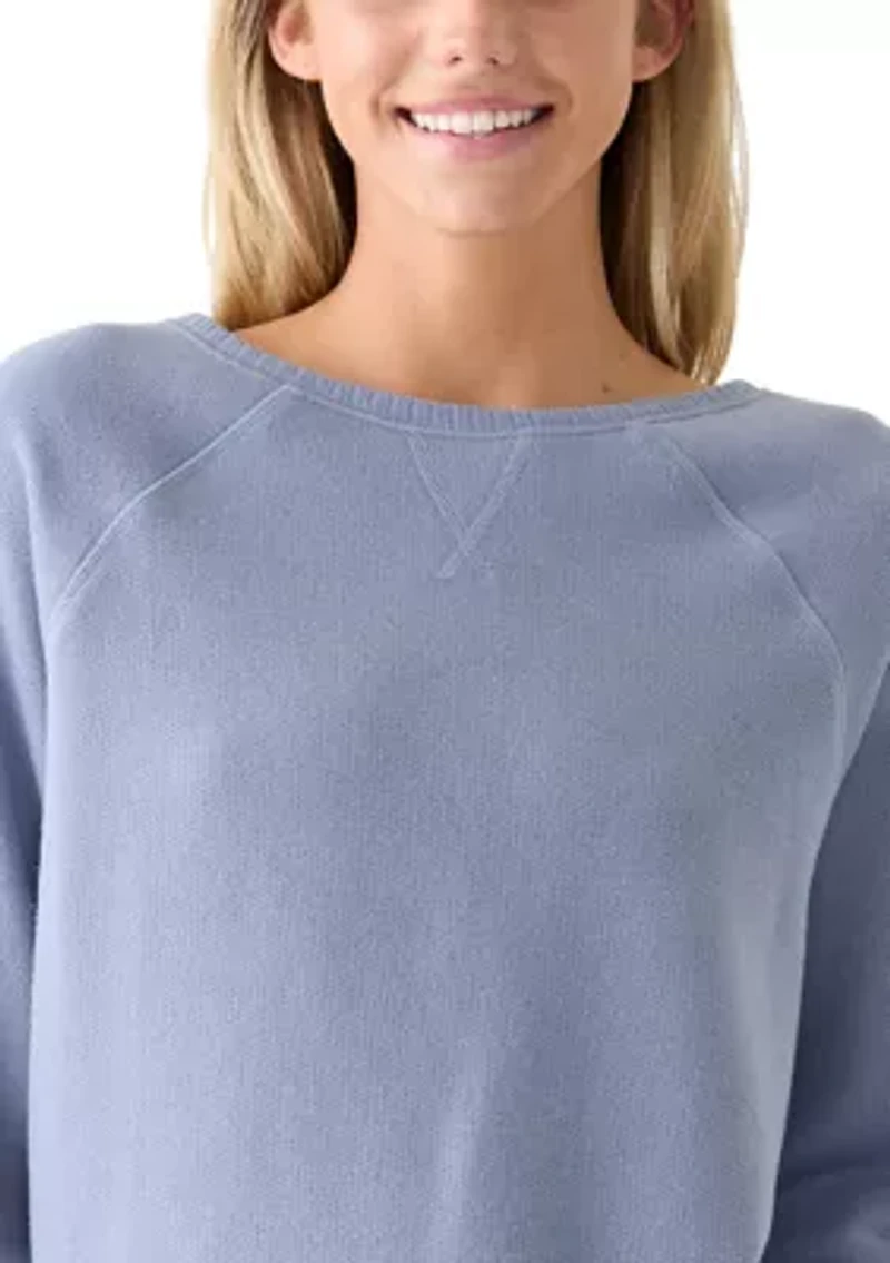 Women's Super Chill French Terry Crew Neck Sweatshirt