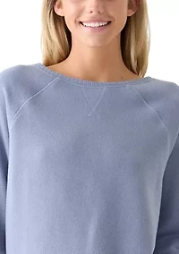 Women's Super Chill French Terry Crew Neck Sweatshirt