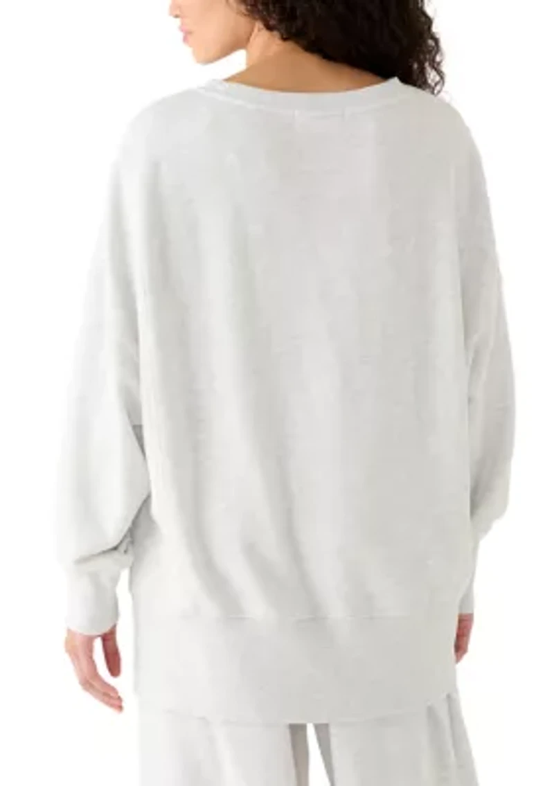 Women's Drop Shoulder Pullover Sweater