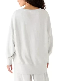 Women's Drop Shoulder Pullover Sweater