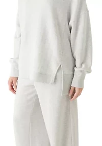 Women's Drop Shoulder Pullover Sweater