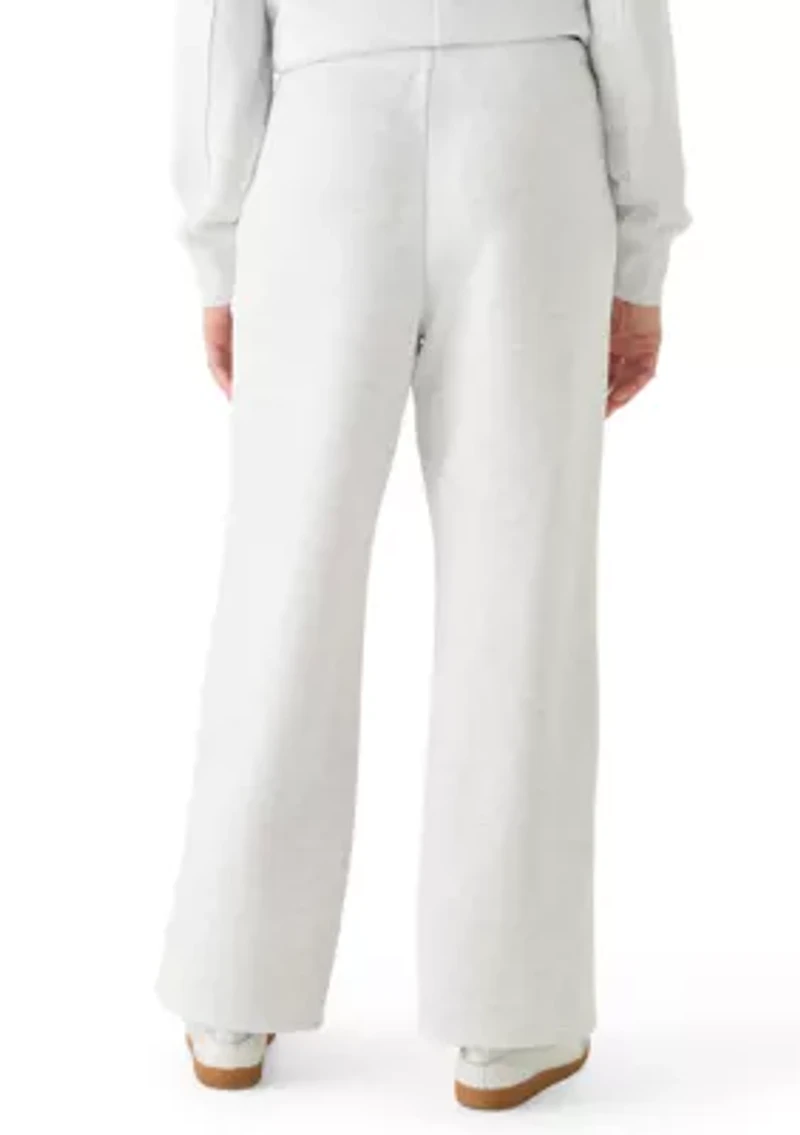 Women's Elastic Waist Straight Leg Pants