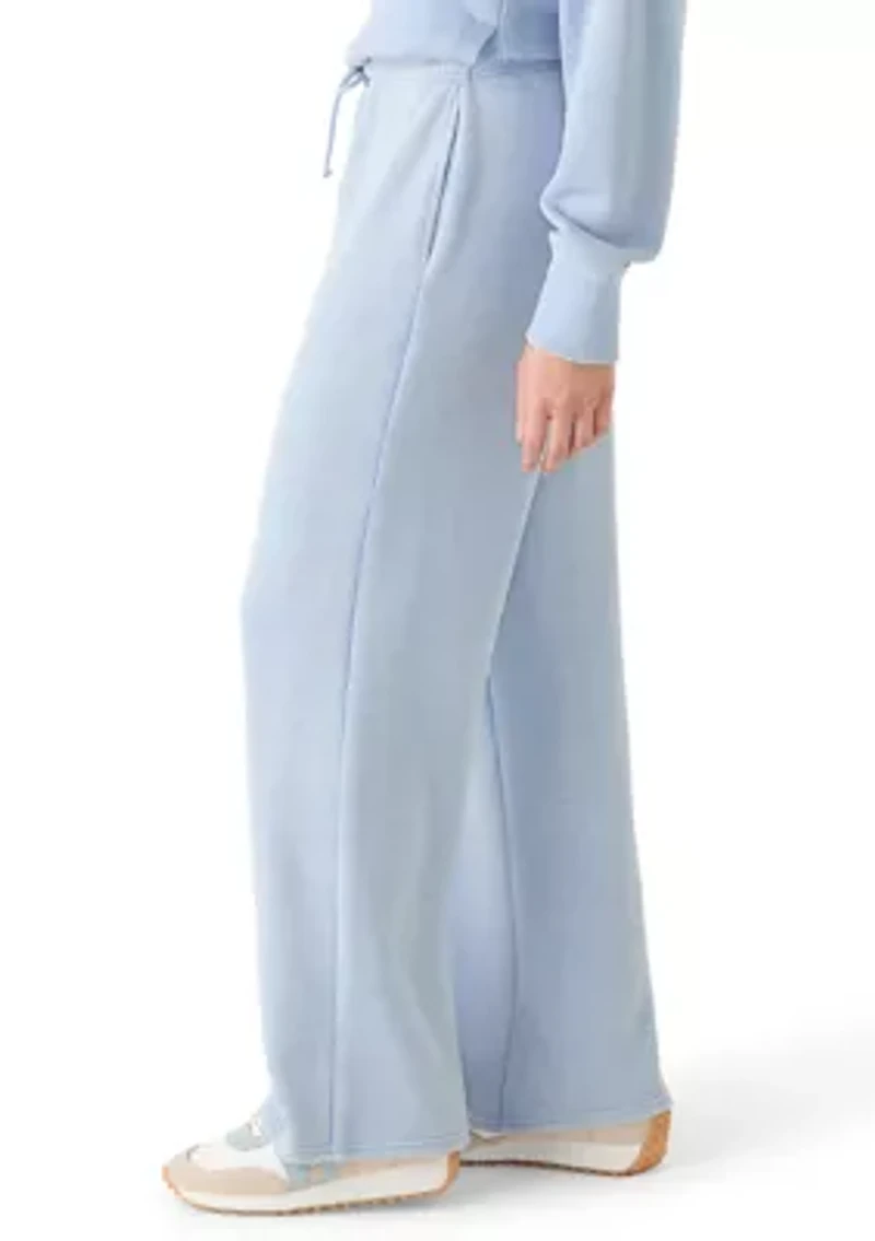 Women's Elastic Waist Straight Leg Pants