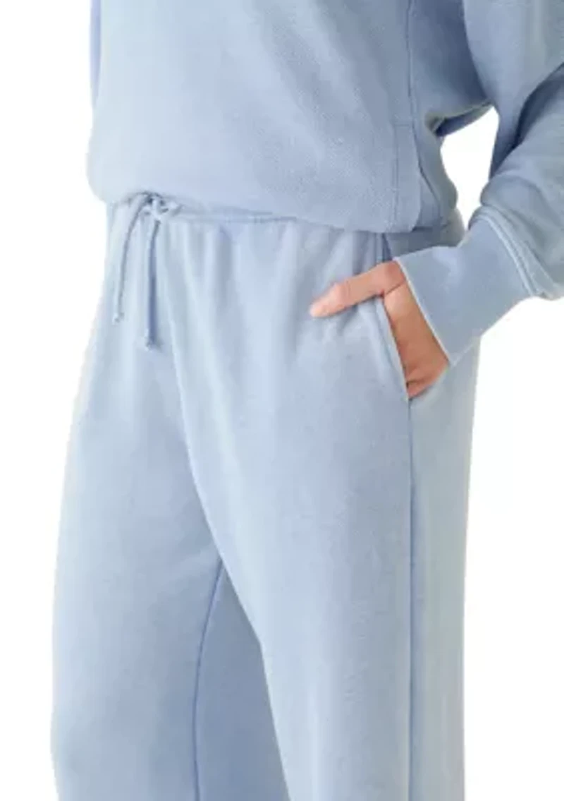 Women's Elastic Waist Straight Leg Pants