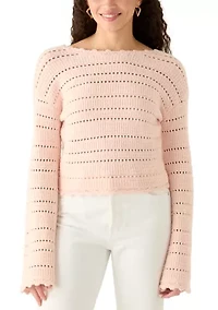 Women's Long Drop Shoulder Sleeve Sweater