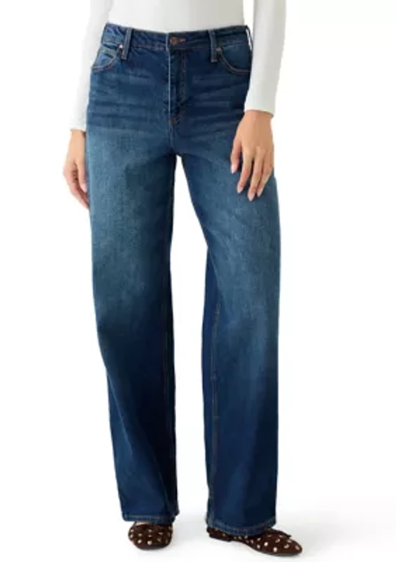 Women's Slouchy Wide Leg Jeans