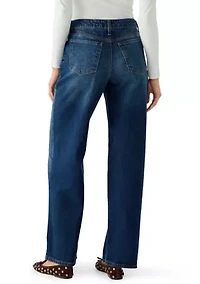 Women's Slouchy Wide Leg Jeans