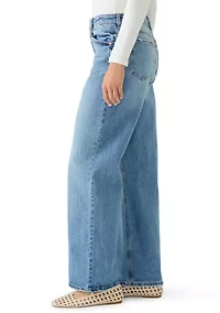 Women's Slouchy Wide Leg Jeans