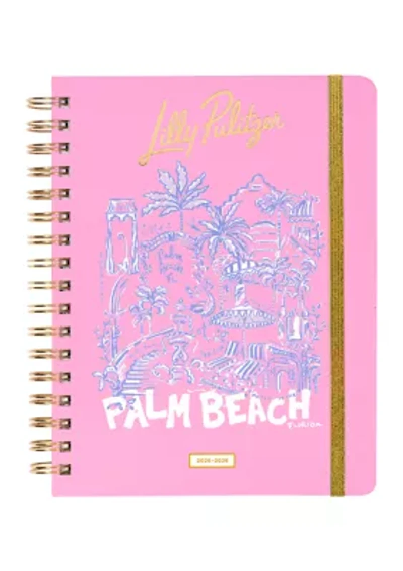 Large 17 Month Agenda, Palm Beach Playground