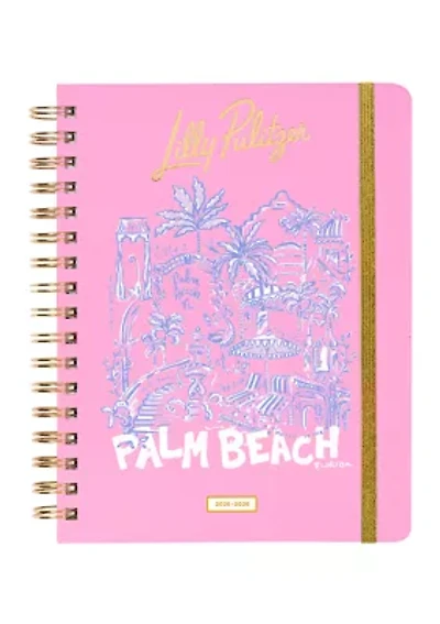 Large 17 Month Agenda, Palm Beach Playground
