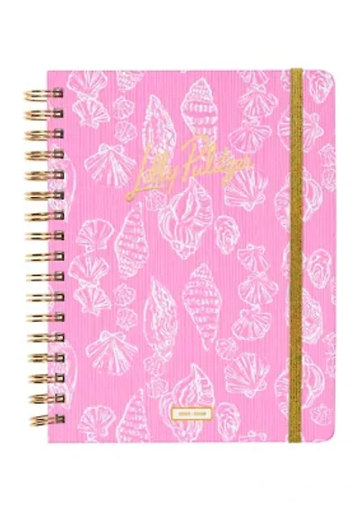 Rousseau Pink Cute as Shell Large 17 Month Agenda