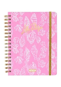 Rousseau Pink Cute as Shell Large 17 Month Agenda