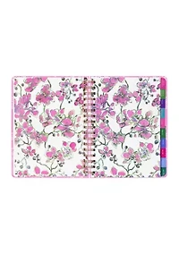 Rousseau Pink Cute as Shell Large 17 Month Agenda