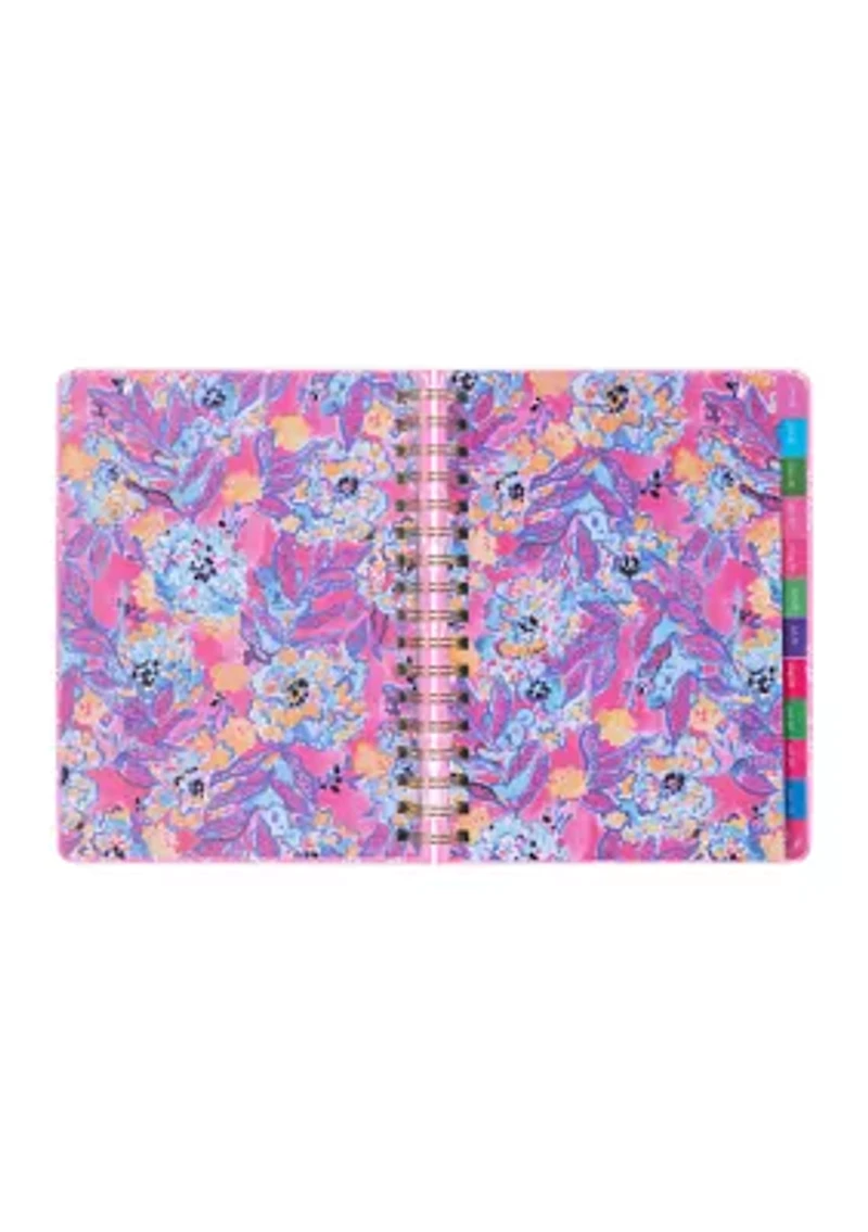Rousseau Pink Cute as Shell Large 17 Month Agenda