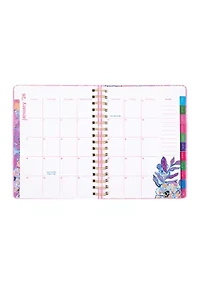 Rousseau Pink Cute as Shell Large 17 Month Agenda