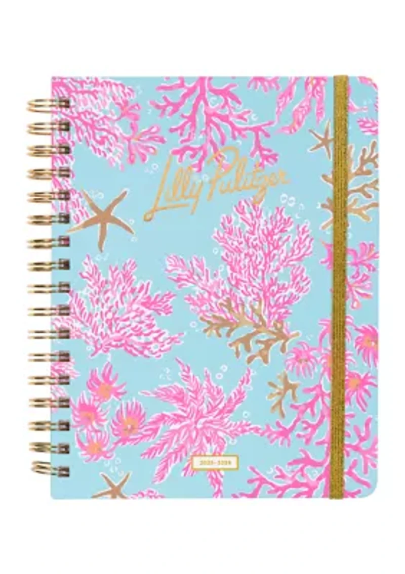 Royal Coral Large 17 Month Agenda