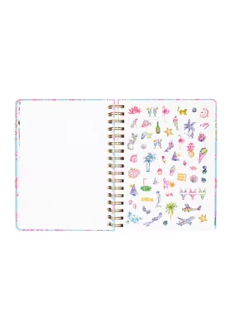 Royal Coral Large 17 Month Agenda