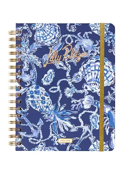 Large 17 Month Agenda, Sapphire Pool Barefoot Beachcomber