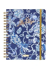 Large 17 Month Agenda, Sapphire Pool Barefoot Beachcomber