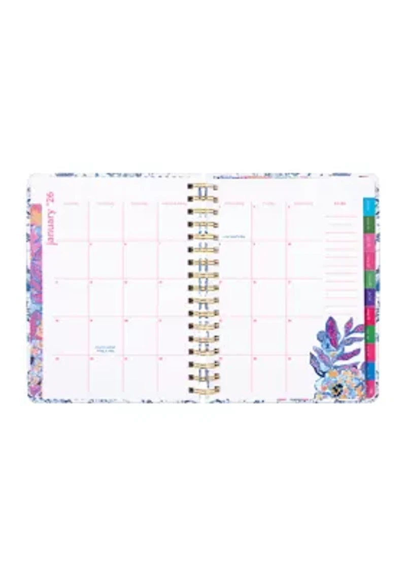 Resort White Barefoot Beachcomber 17 Month Agenda
