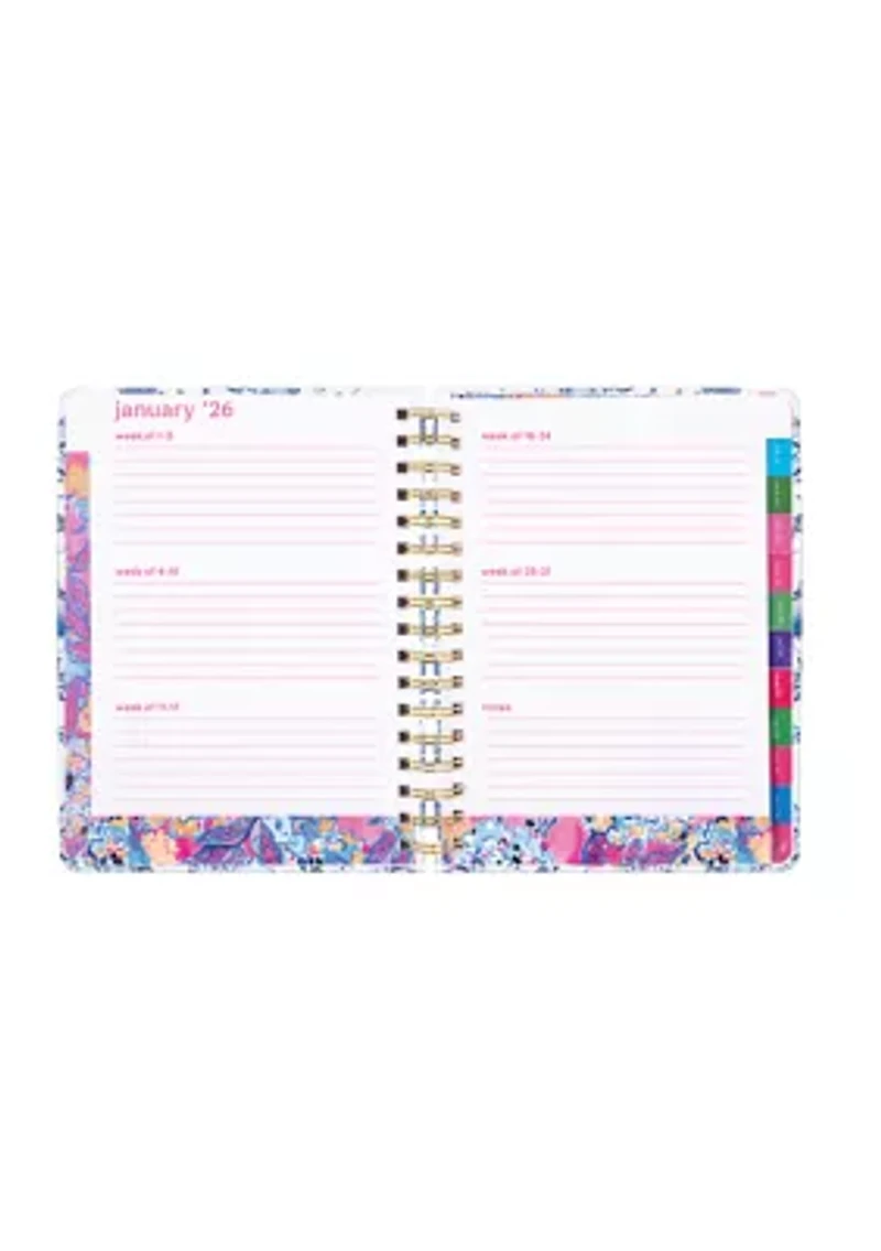Resort White Barefoot Beachcomber 17 Month Agenda