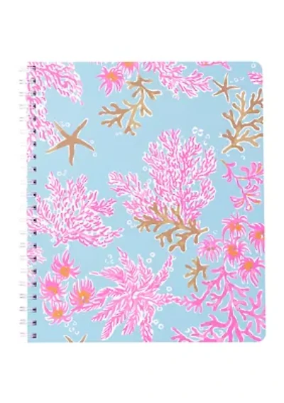 Large Notebook, Royal Coral
