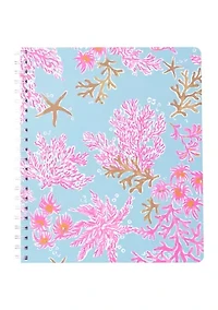 Large Notebook, Royal Coral