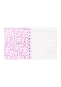 Large Notebook, Royal Coral