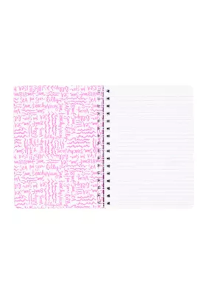 Rousseau Pink Cute as Shell Mini Notebook