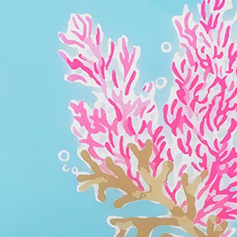 Pencil Pouch, Royal Coral