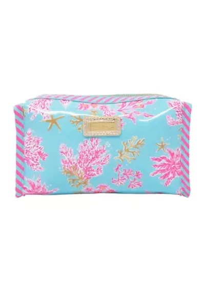 Pencil Pouch, Royal Coral