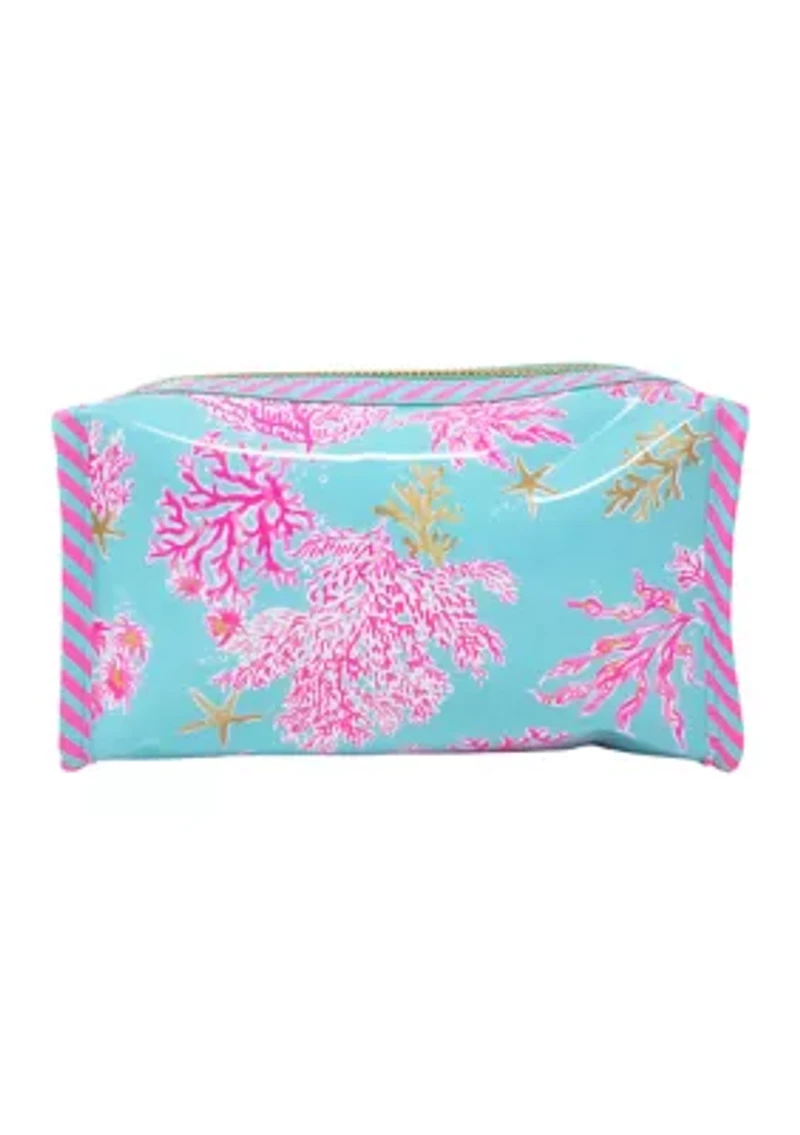 Pencil Pouch, Royal Coral