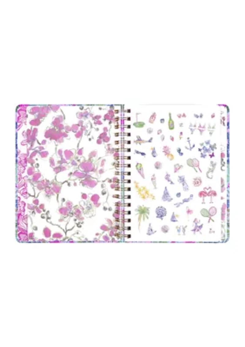 Large 12 Month Agenda, Endless Summer