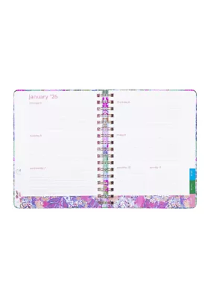 Large 12 Month Agenda, Endless Summer