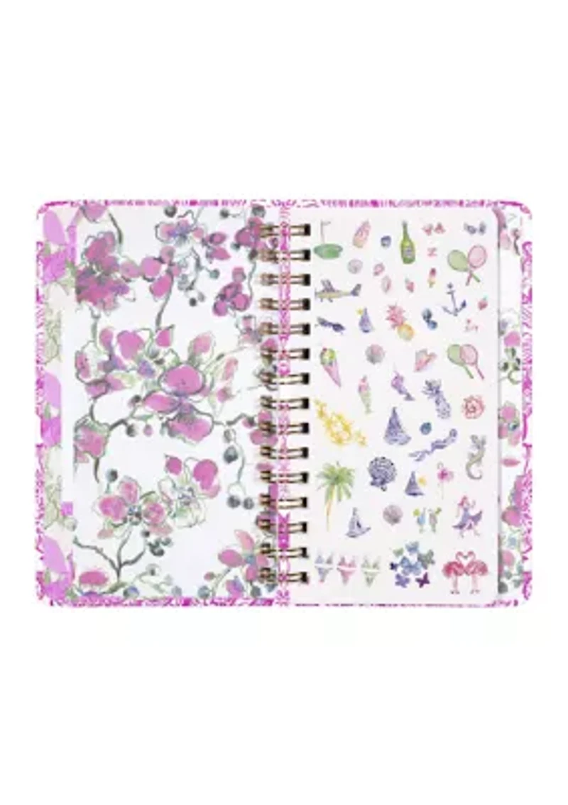 Medium 12 Month Agenda, Unforgettable Pink