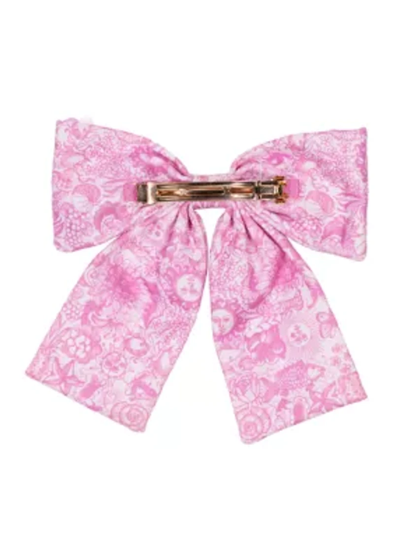 Embellished Bow Barrette