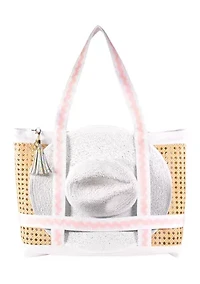 Beach Hat Tote Bag