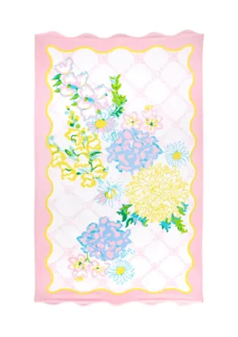 Scalloped Beach Towel