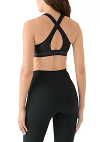 Women's Cross Back Mid Sports Bra