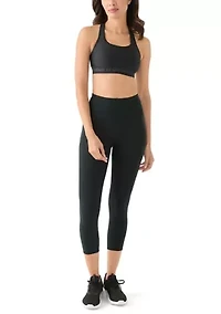 Women's Cross Back Mid Sports Bra