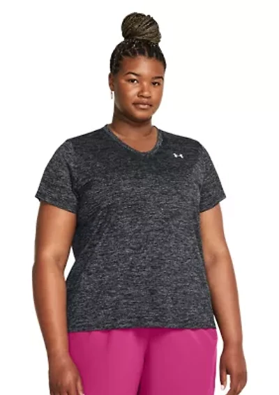 Women's UA Tech™ Twist V-Neck Short Sleeve T-Shirt