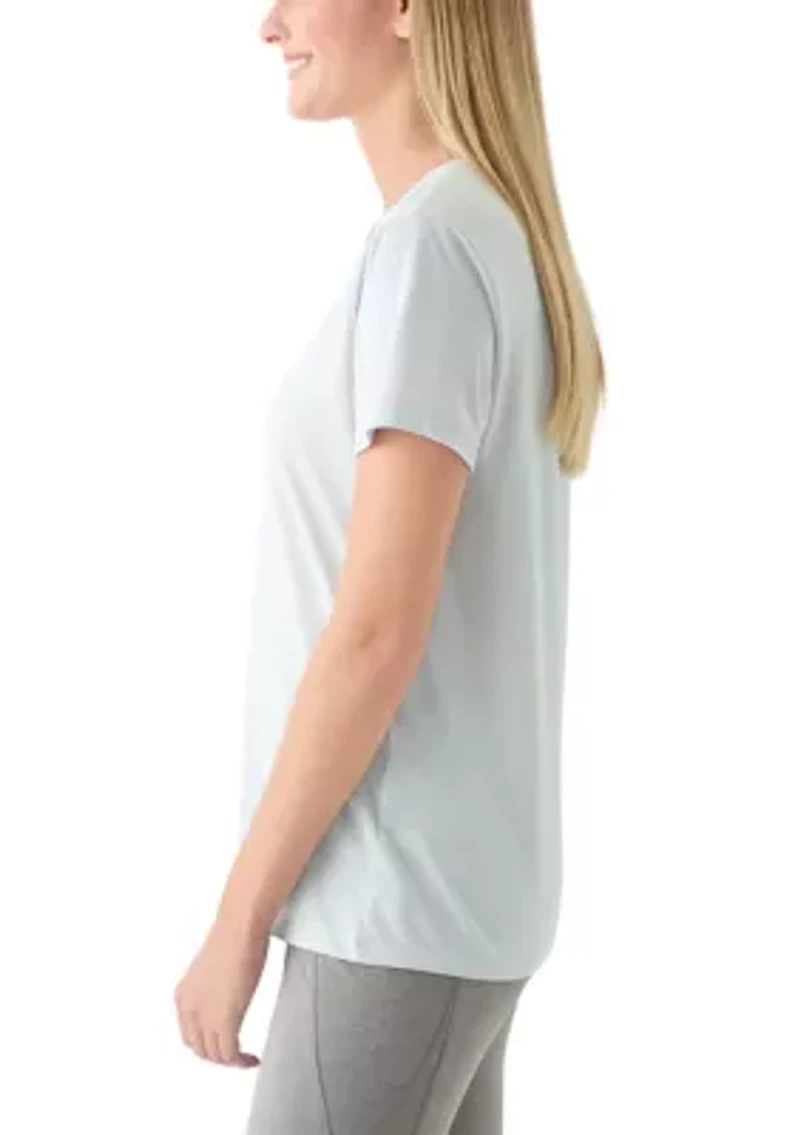 Tech™ Twist V-Neck Short Sleeve T-Shirt
