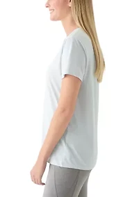 Tech™ Twist V-Neck Short Sleeve T-Shirt
