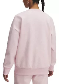 UA Rival Fleece Oversized Crew