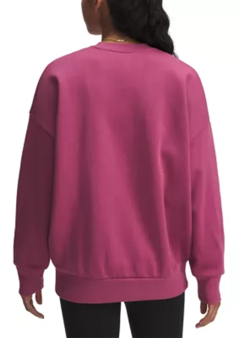 UA Rival Fleece Oversized Crew