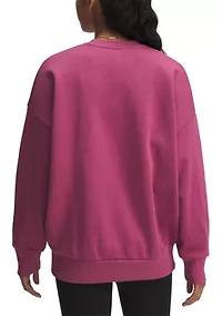 UA Rival Fleece Oversized Crew