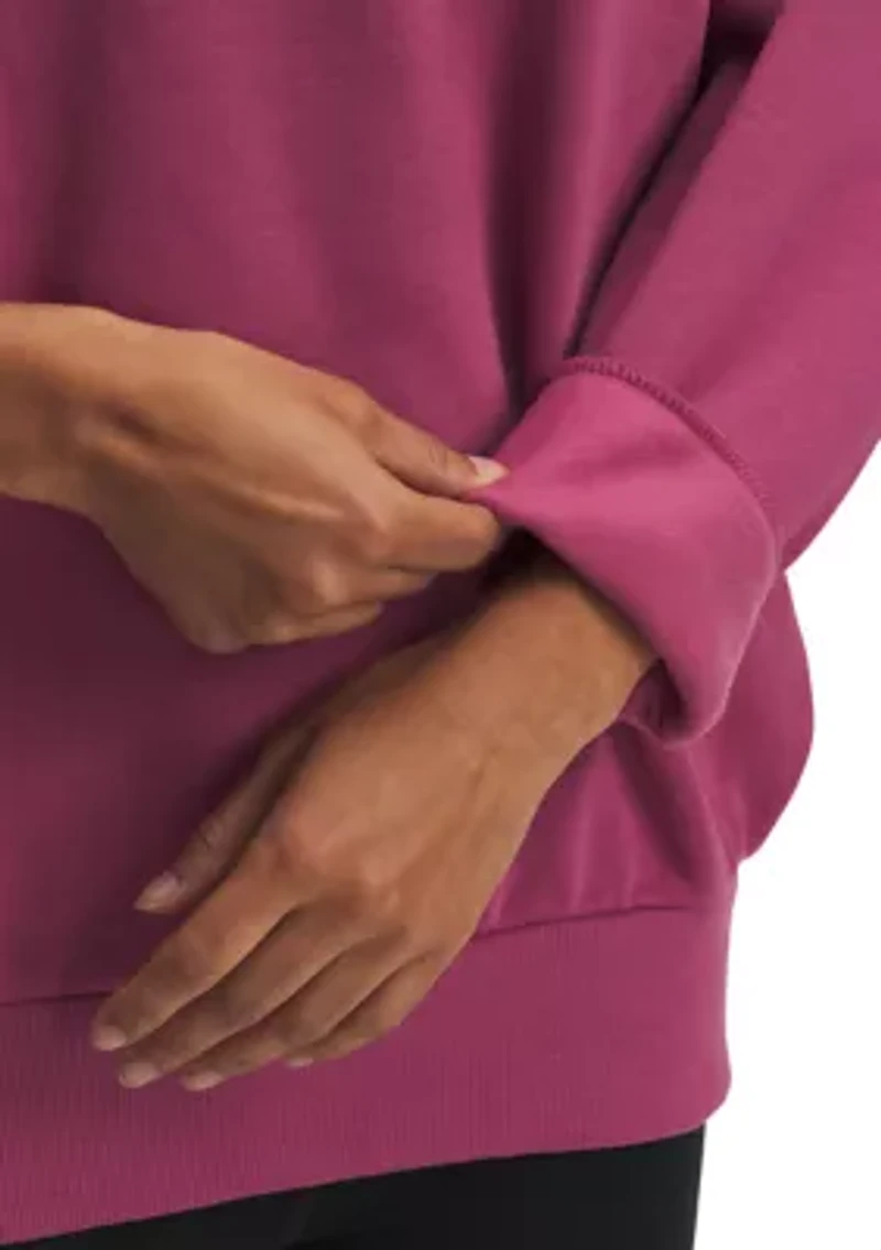 UA Rival Fleece Oversized Crew