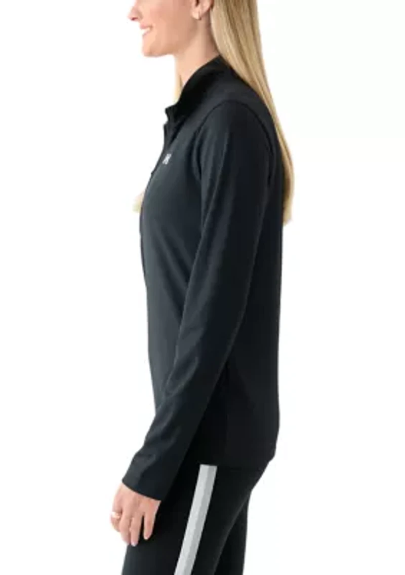 Tech Ribbed Knit 1/2 Zip Pullover